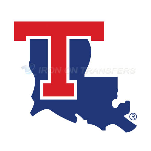 Louisiana Tech Bulldogs Logo T-shirts Iron On Transfers N4857 - Click Image to Close